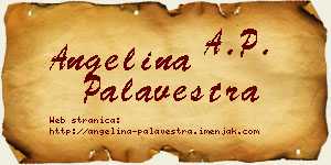 Angelina Palavestra vizit kartica